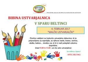 BIBINA USTVARJALNICA meseca februarja-1